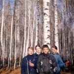 1997.09.25 Поход "В" класса в лес