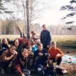 1997.09.25 Поход "В" класса в лес