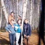 1997.09.25 Поход "В" класса в лес