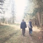 1997.09.25 Поход "В" класса в лес